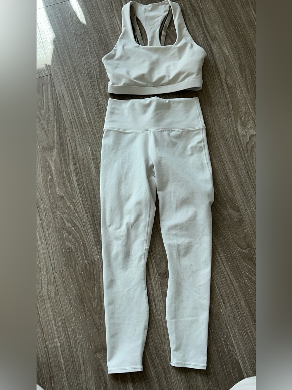 Power hold by fabletics  White High-Rise Leggings